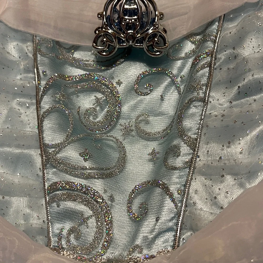 Disney Sparkling Blue Cinderella dress - Picture 3 of 5